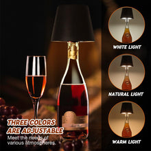 Load image into Gallery viewer, Wireless Wine Bottle Lamp LED Bottle Light Portable Touch Table Lamp For Wine Bottles Light Restaurants Bar Party Decor