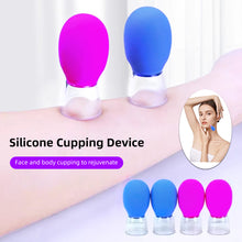 Load image into Gallery viewer, Facial Silicone Cupping Device Multifunctional Vacuum Negative Pressure Cupping Gua Sha Skin Lifting Tightening Tool
