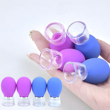 Load image into Gallery viewer, Facial Silicone Cupping Device Multifunctional Vacuum Negative Pressure Cupping Gua Sha Skin Lifting Tightening Tool