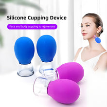 Load image into Gallery viewer, Facial Silicone Cupping Device Multifunctional Vacuum Negative Pressure Cupping Gua Sha Skin Lifting Tightening Tool