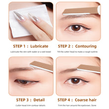 Load image into Gallery viewer, Telescopic Push-pull Eyebrow Trimmer Portable Washable Anti-scratch Safe Macro Blade Eyebrow Trimmer Makeup Beauty Tool