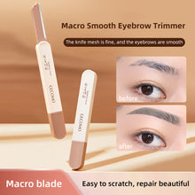 Load image into Gallery viewer, Telescopic Push-pull Eyebrow Trimmer Portable Washable Anti-scratch Safe Macro Blade Eyebrow Trimmer Makeup Beauty Tool