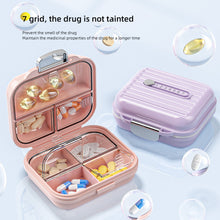 Load image into Gallery viewer, 7-grid Pill Box Portable Moistureproof Dustproof Medicine Box Large Capacity Multifunctional Daily Medication Jewelry Storage Box