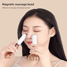 Load image into Gallery viewer, Antler Finger Massage Comb Portable Comfortable Multifunctional Meridian Massage Comb Household Acupoints Massage Relaxation Tool