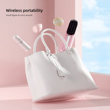 Load image into Gallery viewer, Wireless Portable Hair Straightener Adjustable Temperature Rechargeable Dual-purpose Hair Straightener Curling Iron Hair Style Tool