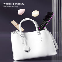 Load image into Gallery viewer, Digital Display Wireless Hair Straightener Portable Rechargeable Adjustable Temperature Negative Ion Hair Straightener Curling Iron