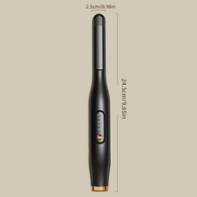 Load image into Gallery viewer, Men Short Hair Splint Curling Iron Adjustable Temperature Dual-purpose Hair Straightener Curling Iron Fluffy Hair Styling Tool