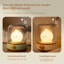 Load image into Gallery viewer, LED Night Light USB Charging Dimming Oil Lamp Bedroom Children Timing Sleeping Lamps Fun Switch Mood Light