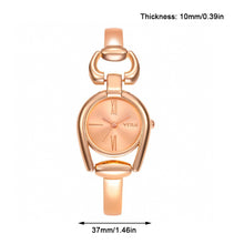 Load image into Gallery viewer, Ladies' Bracelet Watch Exquisite Trendy Casual Fashion Student Quartz Watch Versatile Quartz Cute Women's Watch Casual Round Dial Watch
