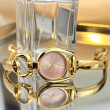 Load image into Gallery viewer, Ladies' Bracelet Watch Exquisite Trendy Casual Fashion Student Quartz Watch Versatile Quartz Cute Women's Watch Casual Round Dial Watch