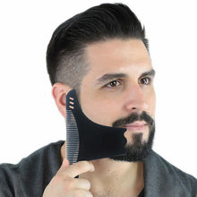 Load image into Gallery viewer, Innovative Design of Multifunctional Double-sided Beard Comb Six in One Men's Beard Styling Template Comb
