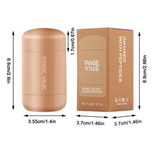 Load image into Gallery viewer, Pocket Powder Blusher Stick 6-color Lip Gloss Stick Highlights Brightens Natural Matte Rouge Blusher Blush Cream Stick