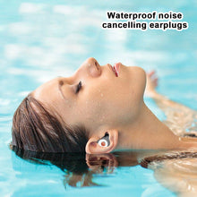 Load image into Gallery viewer, Waterproof Noise Reducing Earplugs Silent Sleep Sound Insulating Earplugs Split Design Swimming Waterproof Silicone Noise Reducing Earplugs