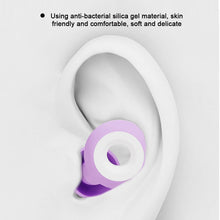 Load image into Gallery viewer, Waterproof Noise Reducing Earplugs Silent Sleep Sound Insulating Earplugs Split Design Swimming Waterproof Silicone Noise Reducing Earplugs