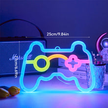 Load image into Gallery viewer, Gamepad Fire Moon Star LED Bright Neon Light Night Sign Modeling Lamp Room Wall Art Decoration Wholesale Xmas Birthday Wedding
