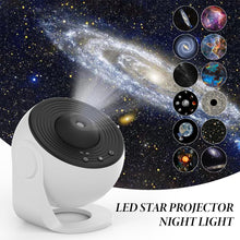 Load image into Gallery viewer, 360° Rotate Planetarium Lamp Galaxy Projector Starry Sky Projector Night Light For Kids Bedroom Valentines Day Gift Wedding Decor