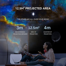 Load image into Gallery viewer, 360° Rotate Planetarium Lamp Galaxy Projector Starry Sky Projector Night Light For Kids Bedroom Valentines Day Gift Wedding Decor