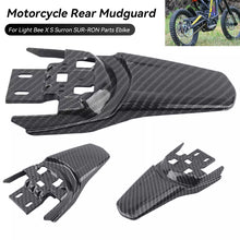 Load image into Gallery viewer, Motorcycle Fender Enduro Pitbike Rear Mudguard Dirt Bike Frame Accessories For Light Bee X S Surron SUR-RON Parts Ebike
