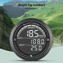 Load image into Gallery viewer, Bicycle Wired Bike Speedometer Round Shaped Bike Computer Backlight Screen Cycle Odometer Cycling Equipment Waterproof