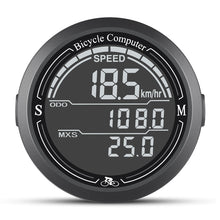 Load image into Gallery viewer, Bicycle Wired Bike Speedometer Round Shaped Bike Computer Backlight Screen Cycle Odometer Cycling Equipment Waterproof