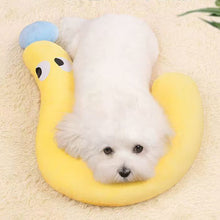 Load image into Gallery viewer, Pet Mat Pet Pillow Dog Question Mark U-shaped Pillow Four Seasons Universal Neck Pillow Sleeping Cat Small Pillow