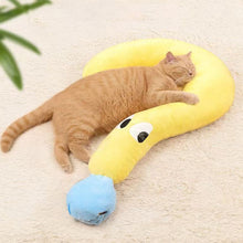 Load image into Gallery viewer, Pet Mat Pet Pillow Dog Question Mark U-shaped Pillow Four Seasons Universal Neck Pillow Sleeping Cat Small Pillow