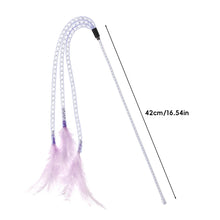 Load image into Gallery viewer, Cat Toy Self Hi Feather Toys for Cats Playing Stick Bite Resistant Cat Toys Interactive Funny Cats Toy with Bell Pet Products