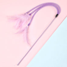 Load image into Gallery viewer, Cat Toy Self Hi Feather Toys for Cats Playing Stick Bite Resistant Cat Toys Interactive Funny Cats Toy with Bell Pet Products