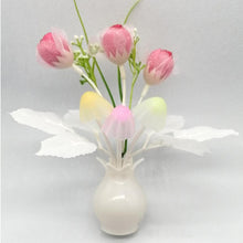 Load image into Gallery viewer, Rose Flower Led Night Light With Sensor Plug-in Auto Switch Mushroom Night Lamp Wall Light Home Living Room Decor