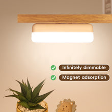 Load image into Gallery viewer, 3 Modes LED Night Lights USB Rechargeable Desk Lamp Office Bedroom Study Reading Magnetic Light Dimmable Mini Dormitory Lamps
