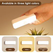 Load image into Gallery viewer, 3 Modes LED Night Lights USB Rechargeable Desk Lamp Office Bedroom Study Reading Magnetic Light Dimmable Mini Dormitory Lamps