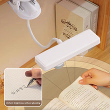 Load image into Gallery viewer, Desk Lamp USB Rechargeable Table Lamp With Clip Bed Reading Book Night Light LED Desk Lamps 3 Modes Dimming Eye Protection DC5V
