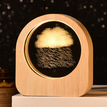 Load image into Gallery viewer, Wooden Base 3D Inner Carving Crystal Ball Luminous Galaxy Moon Ornaments Christmas New Year Creative Gift Nightlight