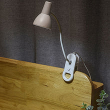 Load image into Gallery viewer, LED Eye Protection Book Night Light Adjustable Angle Mini Clip-On Study Desk Lamp Battery Powered Flexible for Travel Bedroom Reading