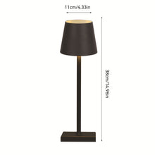 Load image into Gallery viewer, Rechargeable LED Table Lamp Touch Switch 3 Levels Dimmable Desk Lights Bar Club Dinner Creative Decorative Ambient Lighting