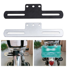 Load image into Gallery viewer, Motorcycle Electric Vehicle Mudguard License Bracket Plate Holder Iron Brackets Equipment Accessories