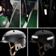 Load image into Gallery viewer, Motorcycle Helmets Invisible Black Reflective Stickers Simple And Effective Reflective Tape For Helmets Bikes