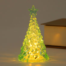 Load image into Gallery viewer, Christmas Tree LED Night Light Atmosphere Lamp Decoration Table Light Acrylic Diamond Night Lamp Home Holiday Light