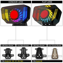 Load image into Gallery viewer, Motorcycle LED Tail Lights Brake Rear Light Lamp Integration Tail With Dynamic Flash For Honda CG125 TMX125/155 CG CD CT