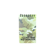 Load image into Gallery viewer, Tactical Note Book All-Weather Notebook Waterproof Writing Paper In Rain Camouflage Memo Pad Small Notebook Student Supplies