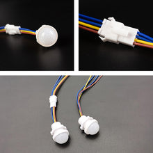 Load image into Gallery viewer, 2PCS Smart PIR Sensor Detector Switch 110V 220V Human Body Infrared Motion Sensor Indction Auto On Off Light Switches