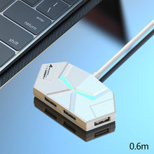 Load image into Gallery viewer, 7/4 Ports USB 2.0 HUB Type C Docking Station 5Gbps High Speed Transmission Splitter Adapter For Laptop Hard Drive Mouse Keyboard