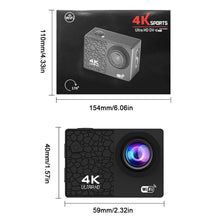 Load image into Gallery viewer, 4K/30FPS WIFI Digital Camera Outdoor Diving DV Anti-Shake And Waterproof Sports Camera