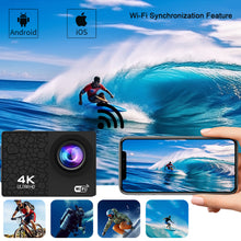 Load image into Gallery viewer, 4K/30FPS WIFI Digital Camera Outdoor Diving DV Anti-Shake And Waterproof Sports Camera