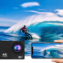 Load image into Gallery viewer, 4K/30FPS WIFI Digital Camera Outdoor Diving DV Anti-Shake And Waterproof Sports Camera