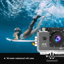 Load image into Gallery viewer, 4K WIFI Digital Camera Outdoor Diving DV F2.0 Large Aperture Cyclic Recording Anti-Shake Waterproof Sports Camera