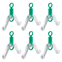 Load image into Gallery viewer, 10PCS Anti-Winding Unloading Silica Gel Eight Loop Sub Wire Connector High Elastic Fork Fishing Gear Supplies
