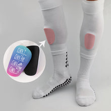 Load image into Gallery viewer, 1Pair Can't Gradation Pattern Professional Football Shin Guard PU Thick Anti-Collision And Shock-Absorbing Insert Board Sports Protective Supplies