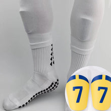 Load image into Gallery viewer, 1Pair NO.7 Professional Football Shin Guard PU Thick Anti-Collision And Shock-Absorbing Insert Board Sports Protective Supplies