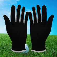 Load image into Gallery viewer, 1PC Men's Golf Microfiber Cloth Gloves Breathable Wear-Resistant Sports Gloves Distinguish Between Left And Right Hand Golf Supplies